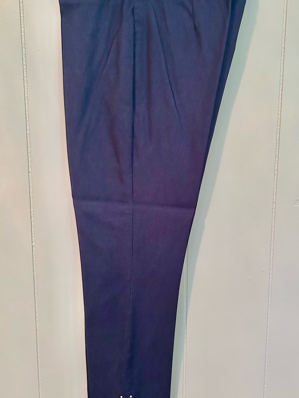 Roz & Ali Deep Navy Straight-Leg TrousersRoz & Ali deep navy trousers.
